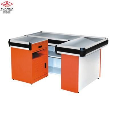 Yuanda Cashier Promotion Table Supermarket Cheap Price Checkout Counter