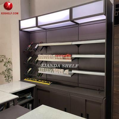 for Supermarket Commercial Bar Design Xianda Shelf Shop Cash Value Counter