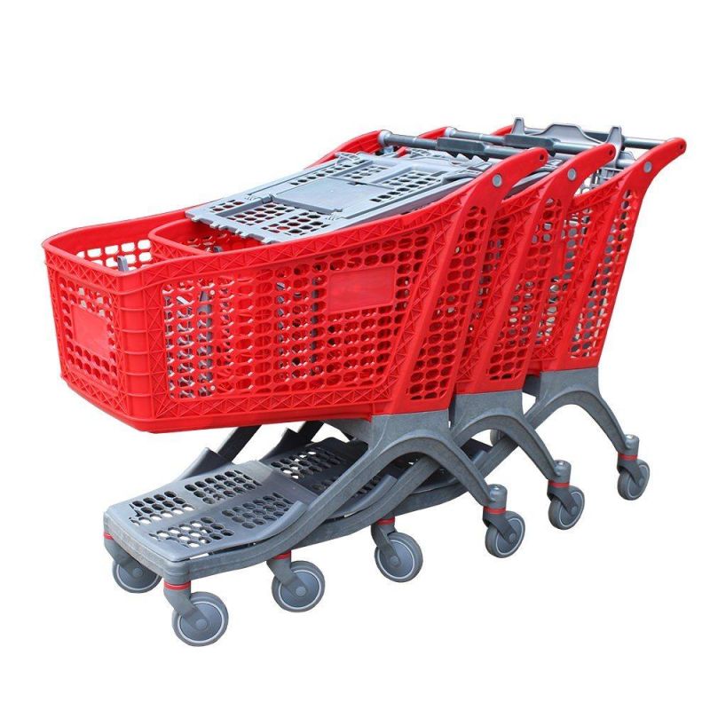 Plastic Shopping Trolley Plastic Shopping Trolley on Wheels