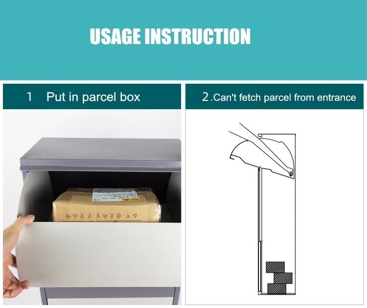 New Design Parcel Drop Box Parcel Cabinet