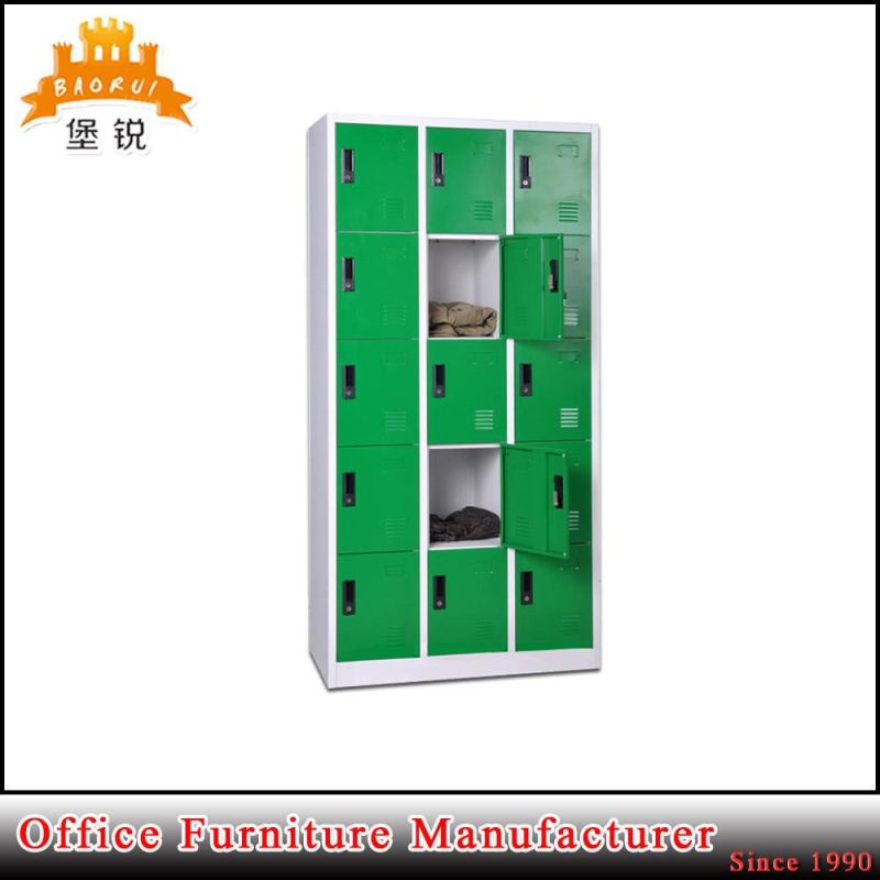 15 Door Metal Changing Room Locker for Storage