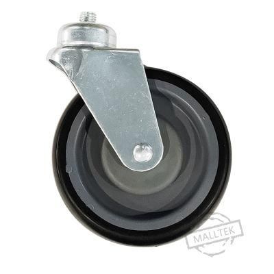 High Quality 125mm Shopping Cart Accessories TPR Wheel Caster