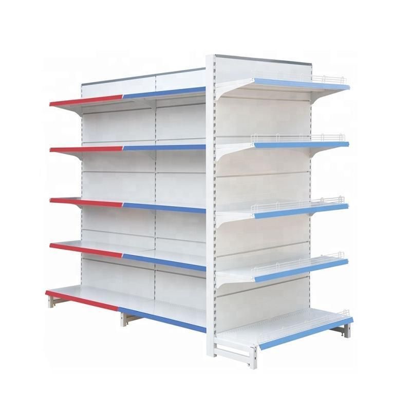 Gondola Supermarket Steel Shelf Customized High Grade Double Sided Shelf Display for Supermarket Rack for Sale