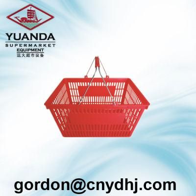 High Quality Supermarket Plated Shopping Basket Zc-2