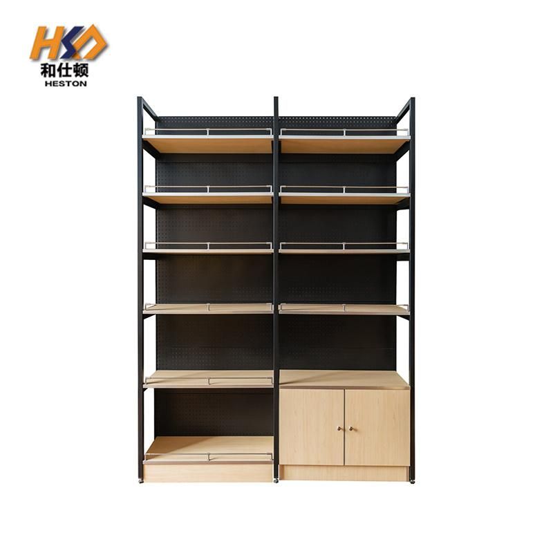 Manufacture Heavy Duty Cold-Rolled Steel Supermarket Rack Gondola Supermarket Shelves