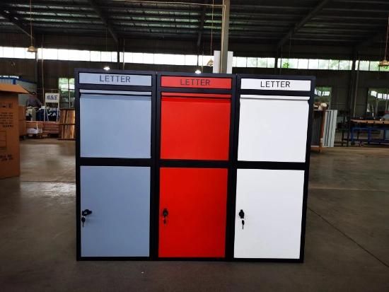 Fas-158 Steel Parcel Post Box Package Mailbox Letterbox Delivery Drop Box Parcel Box