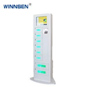 Multi Port Free Public Cell Phone Charging Station Kiosk Locker with WiFi