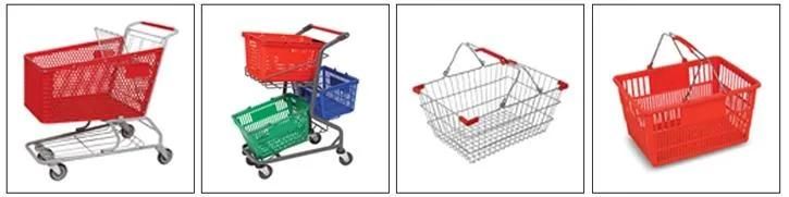 Supermarket Equipment Shopping Trolleys Convenience Store Shopping Cart Hand Push Mall Trolley for Shopping