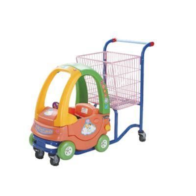 Customized Design Supermarket Grocery Retail Store Child Cart Trolley