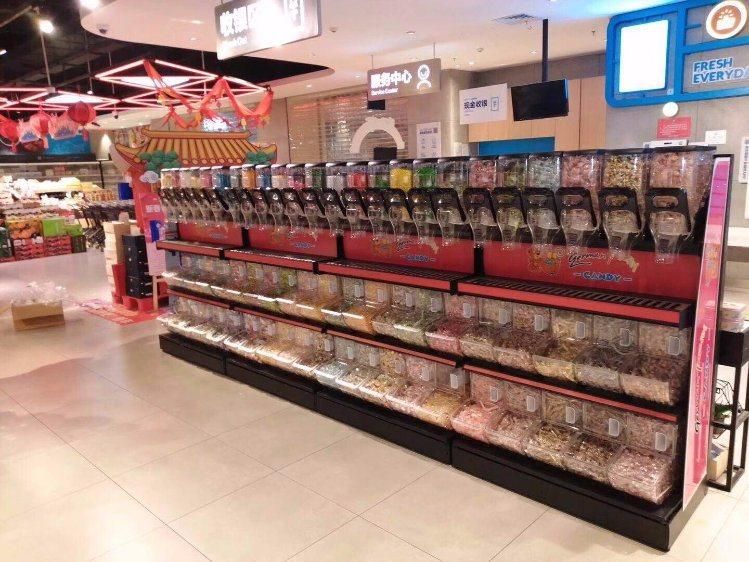 Adjustable Layer Shelf Candy Display Shelf for Supermarket