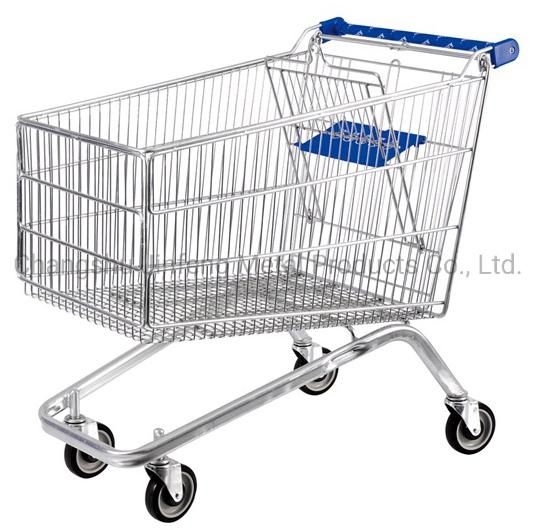 Supermarket Equipment Metal Shopping Carts Trolleys Jf-T-011