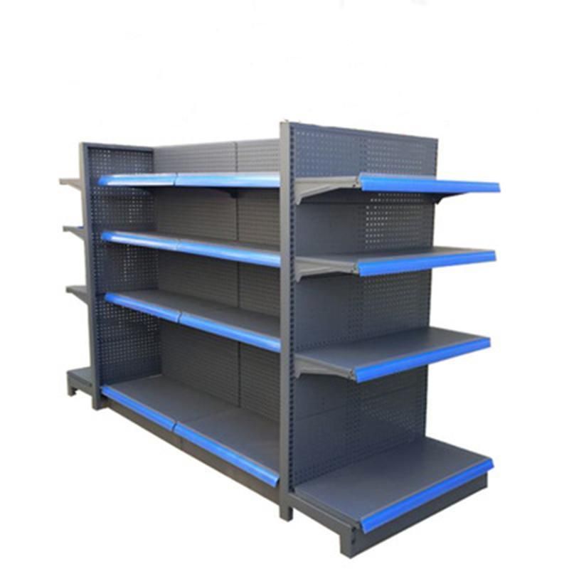 Factory Custom Advertising Display Supermarket Shelf, Display Rack for Hanging Items, Store Shelving