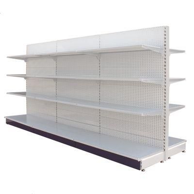 Heavy Duty Supermarket Metallic Shelves /Store Display Racks/Gondola Shelving OEM