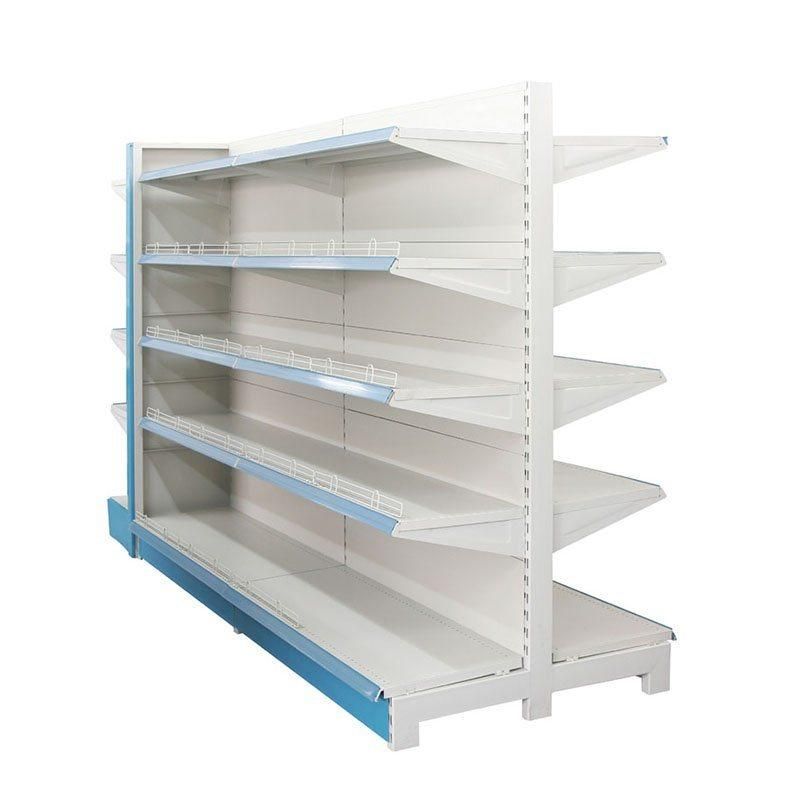 Display Customized Light Duty Metal Racking Supermarket Shelf