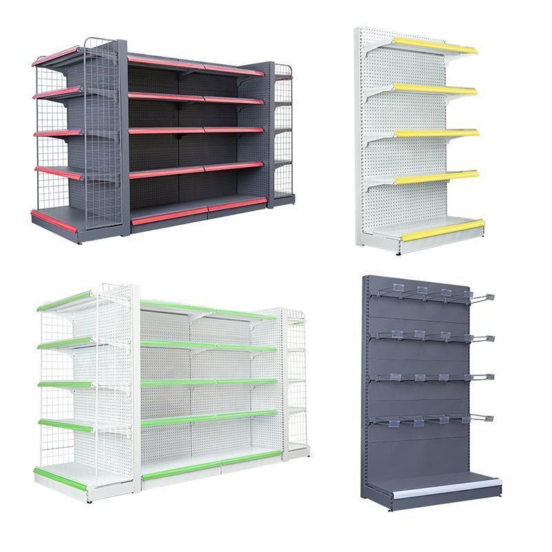 Racks Shelf Display Customized Light Duty Metal Racking Supermarket Shelf Dividers