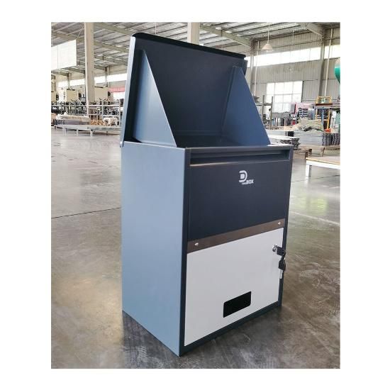 Fas-158 Custom Outdoor Lockable Parcel Drop Post Box Delivery Mailboxes Modern Mail Box Parcel Delivery Box