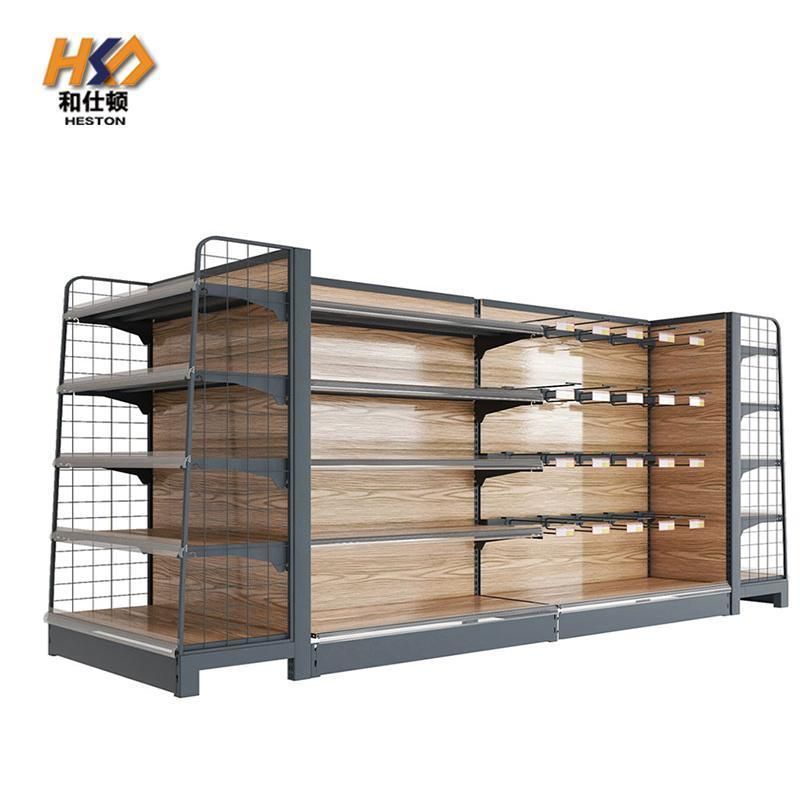 Professional Snacks Supermarket Gondola Shelf for Wholesales