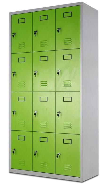 Changing Room Bathroom 12 Door Metal Steel Iron Locker