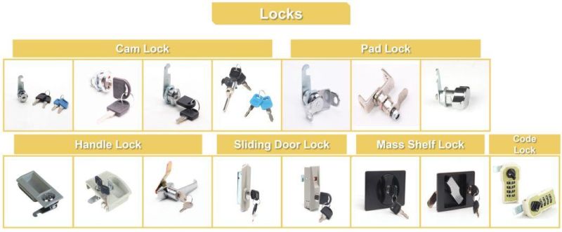 Metal 6 Tier Individual Locker Box Locker with Cylinder Lock