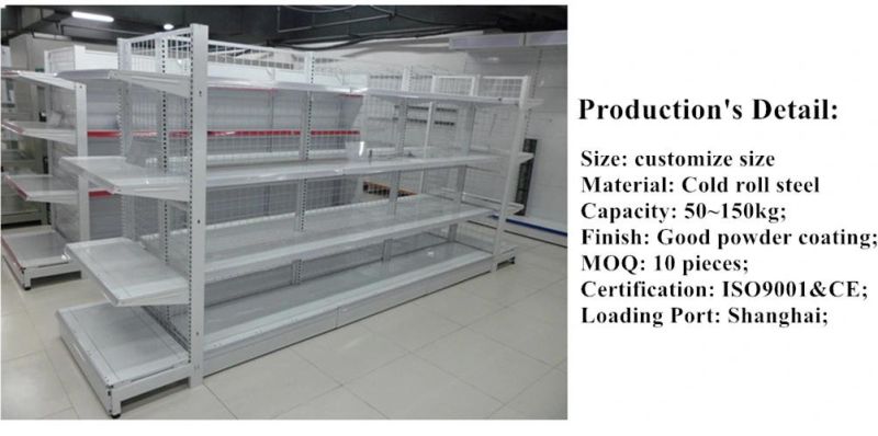 Ce and ISO Approved Supermarket Display Shelf, Store Shelf, Supermarket Shelves