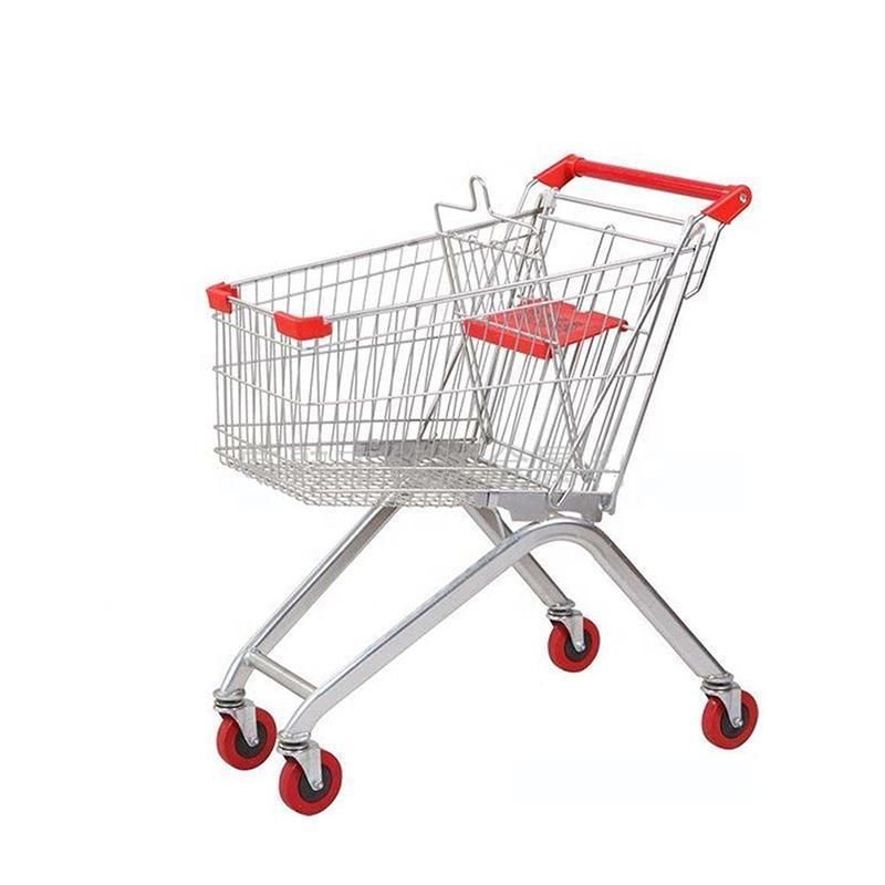 Store Equipment Metal Shopping Cart Supermarket Trolley