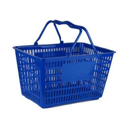 Portable Supermarket Shopping Basket Metal Carry Shopping Basket