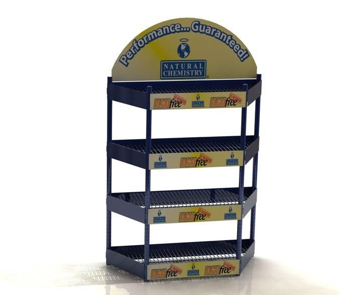 Excellent Quality Counter Drinks Rack/Metal Wire Monin Display