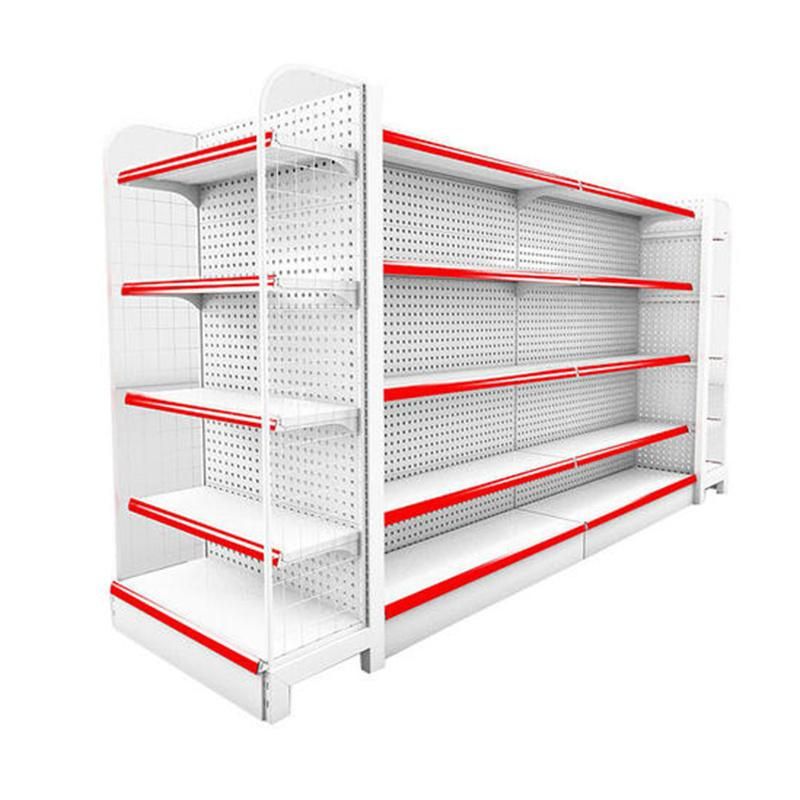 Mini Metal Supermarket Shelf Display Design for Metal Gondola for Store Retail