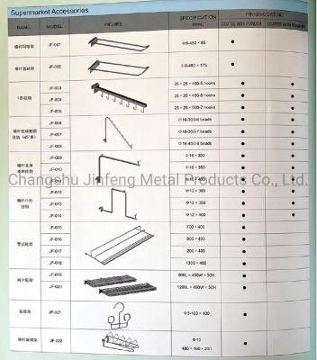 Supermarket Accessories Tube Hook Double Wire Display Hooks