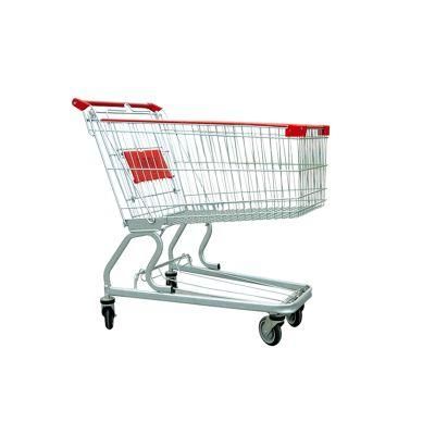 New Design 80L American Style Model-D Supermarket Shopping Trolley