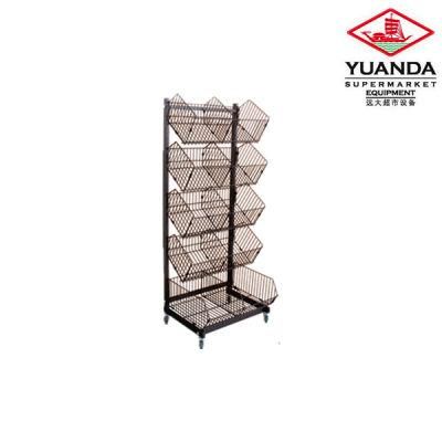 Hot Sale Wire Basket Display Shelf