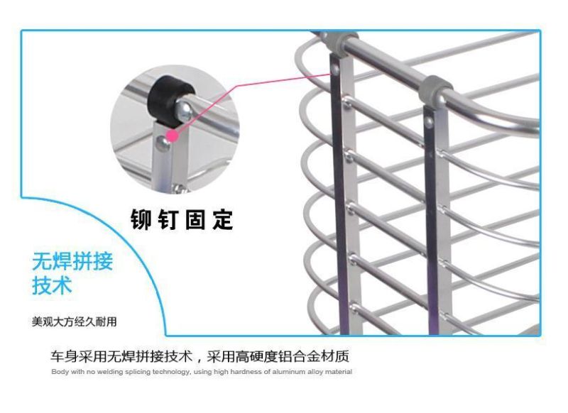 Hot Sale Aluminium Folding Shopping Trolley and Carts Folding Wagon