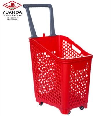 Wholesale Grocery Storage Supermarket Plastic Shopping Basket