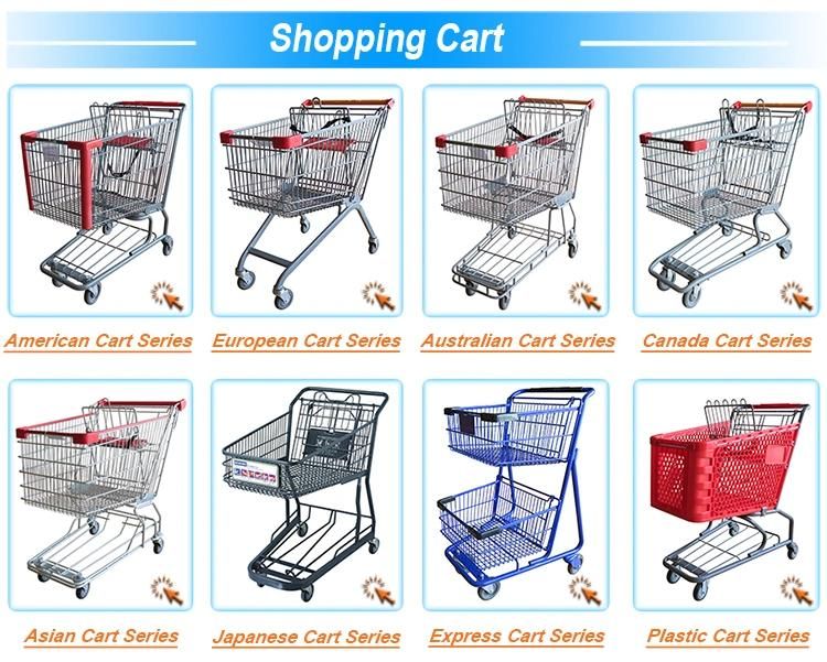 European Style Mini Small Trolly with Seat Shopping Cart