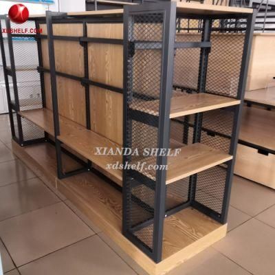 China, Guangdong, Foshan Convenient Convience Store Shelf Wooden Retail Box