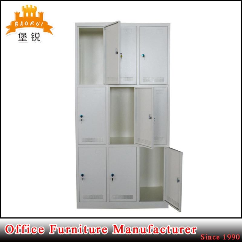 School SPA Gym Center Use Nine Door Clothes Steel Key Locker