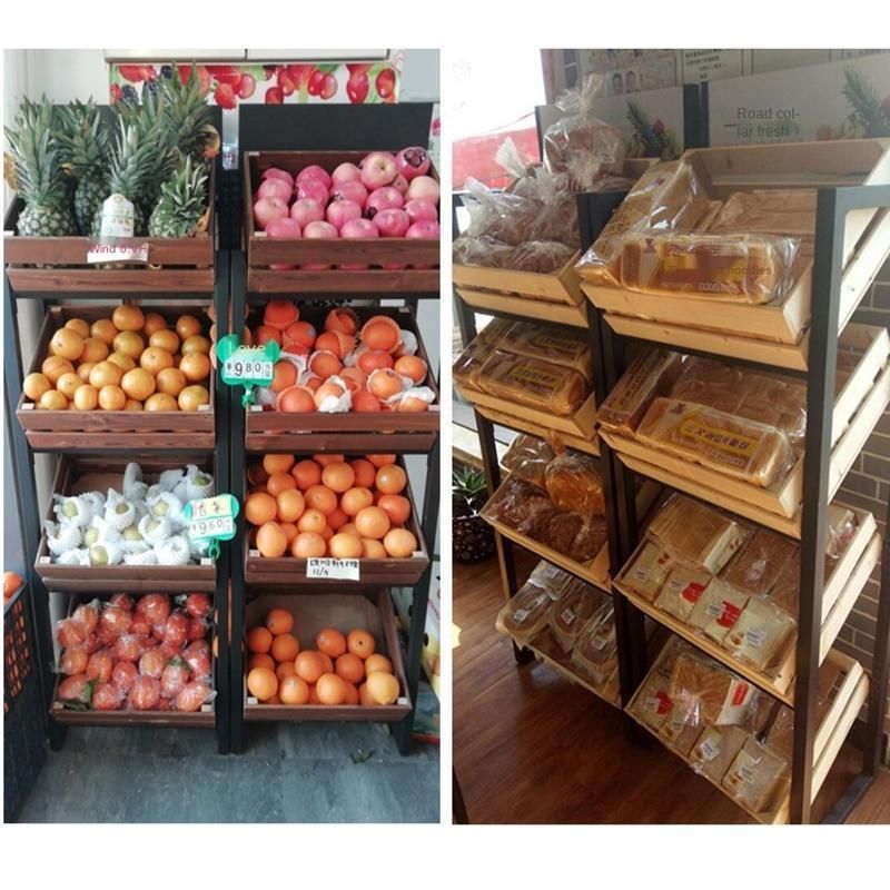 2021 New Style Store Equipment Vegetable and Fruit Rack