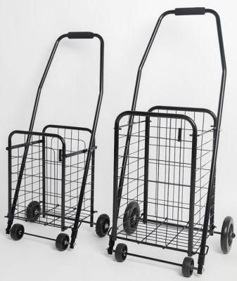 China High Quality Mini Metal Folding Luggage Cart Portable Collapsible Trolley