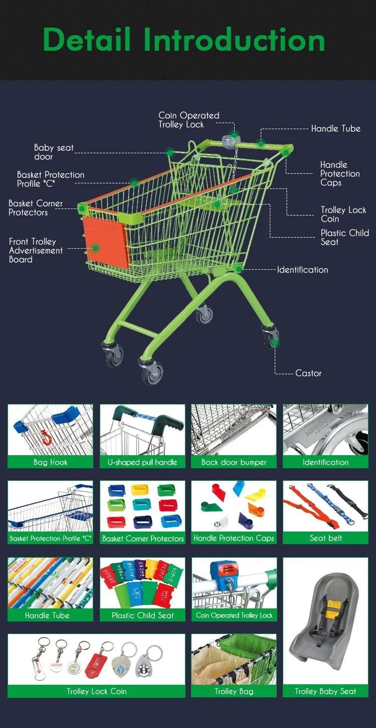 Supermarket Reusable Grocery Shopping Cart Bag