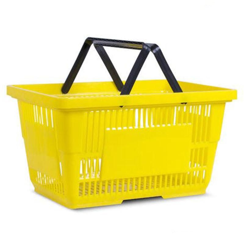 Standard Wholesale Shopping Plastic Folding Basket