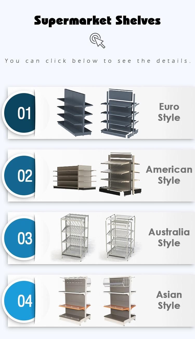 Grocery Store Department Store Display Racks Supermarket Rack Shelf