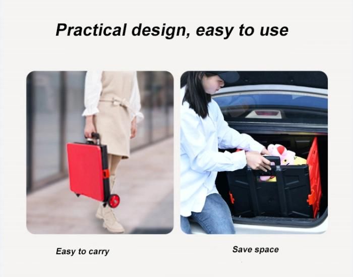 High Quality Foldable Shopping Trolleys Folding Luggage Bag Cart