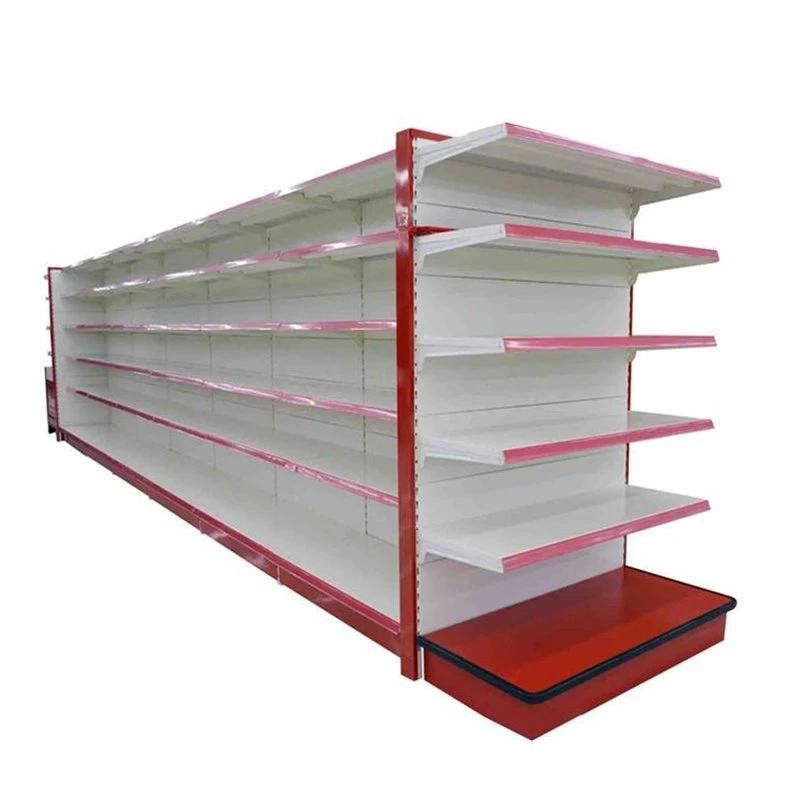 Commercial Super Gondola Shelving Supermarket Shelves