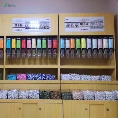 Supermarket Bulk Food Dispenser Candy Gravity Bin Cereal Dispenser