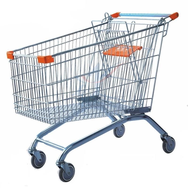 Wholesale Germany Style High Quality 60L-240L Trolley Cart Supermarket Shopping Trolley