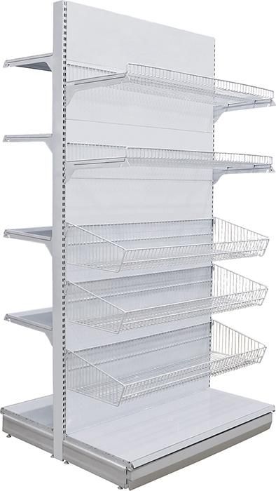 New Steel Shelf Gondola Supermarket