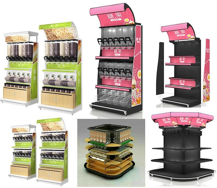 Metal Grocery Display Rack for Shop Fittings Supermarket Store Shelves