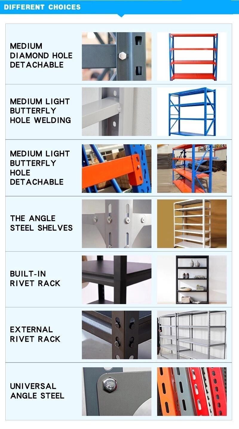 Hot Selling Galvanized Slotted Steel Angle Rack Perforated Iron Angle Shelf