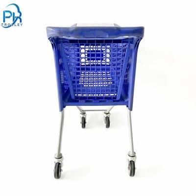 Kids Shopping Cart Mini Plastic Shopping Trolley for Children