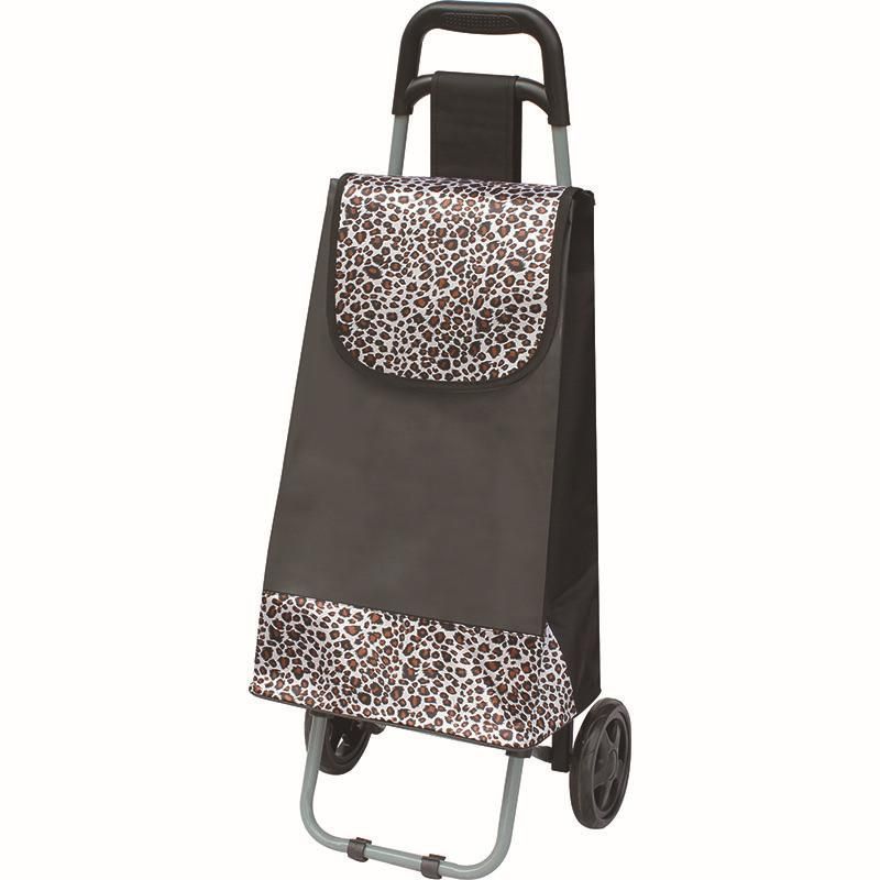 Fashion Satin Customized Printing Surpermarket Shopping Trolley Cart